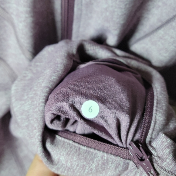 Lululemon Purple Stride Hoodie Jacket | Size 6 | Yoga/Running Hoodie - Picture 4 of 10